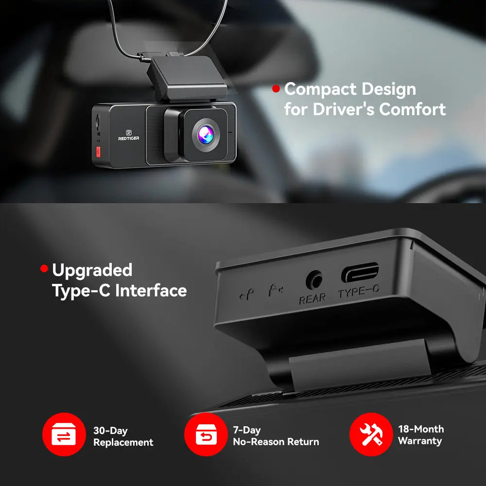 A3 3 Channel WiFi Dash Cam Front and Rear Inside with 32G SD Card( No SD Card Option In A Better Deal ), 2.5K+1080P+1080P Car Dash Camera for CarsFront and Rear, G-Sensor, 24H Parking Mode, Car rvibe, Car VLOG